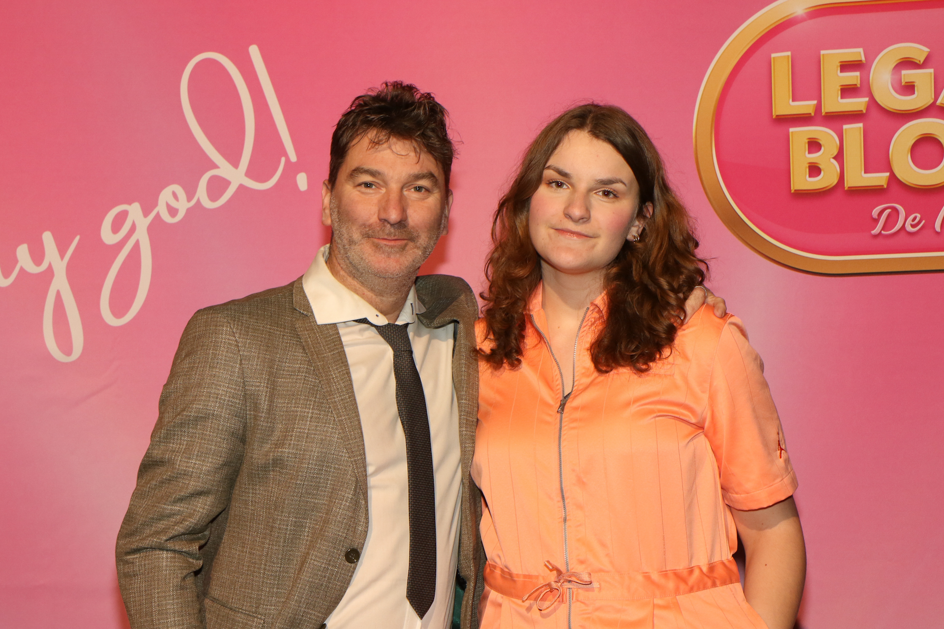 Maarten Bosmans met dochter Amélie