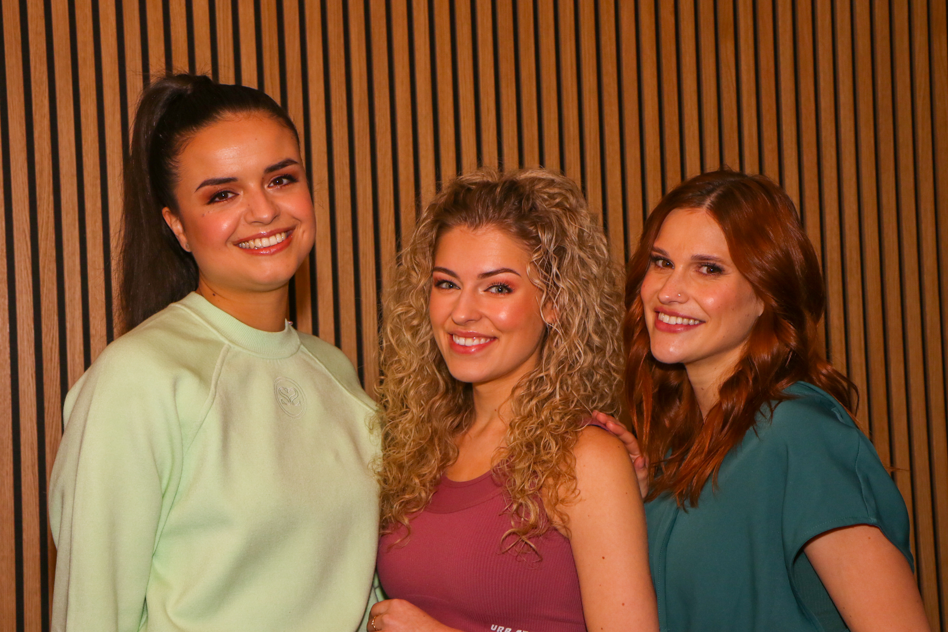 Hanne Verbruggen, Julia Boschman en Marthe De Pillecyn van K3